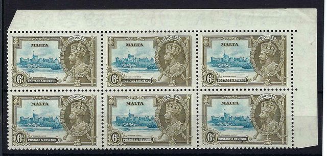 Image of Malta SG 212/212c UMM British Commonwealth Stamp